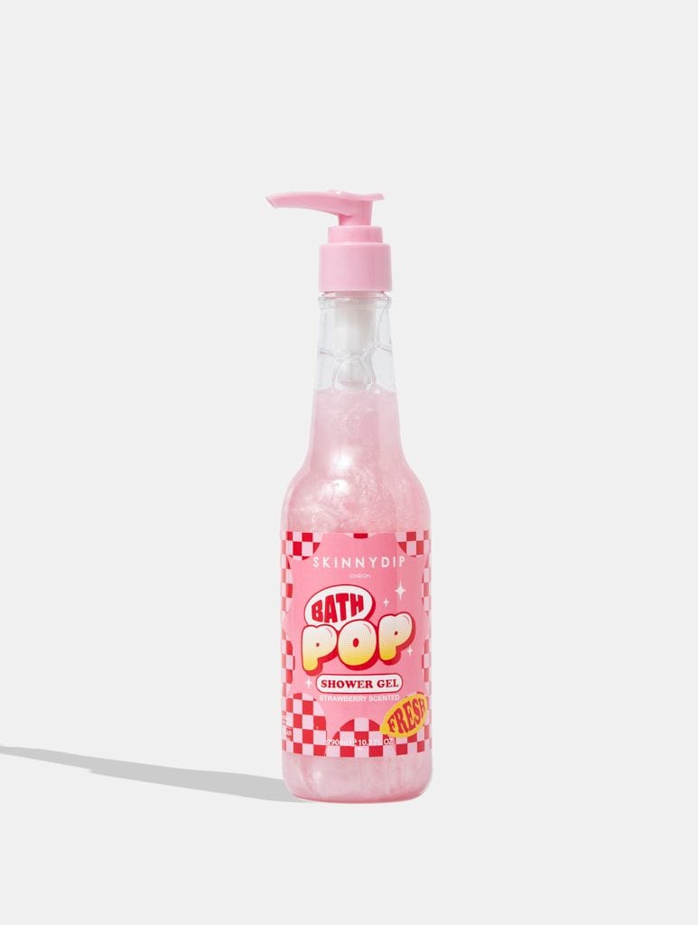 Supermarket Strawberry Shower Gel Pop 285ml Body Care Skinnydip London