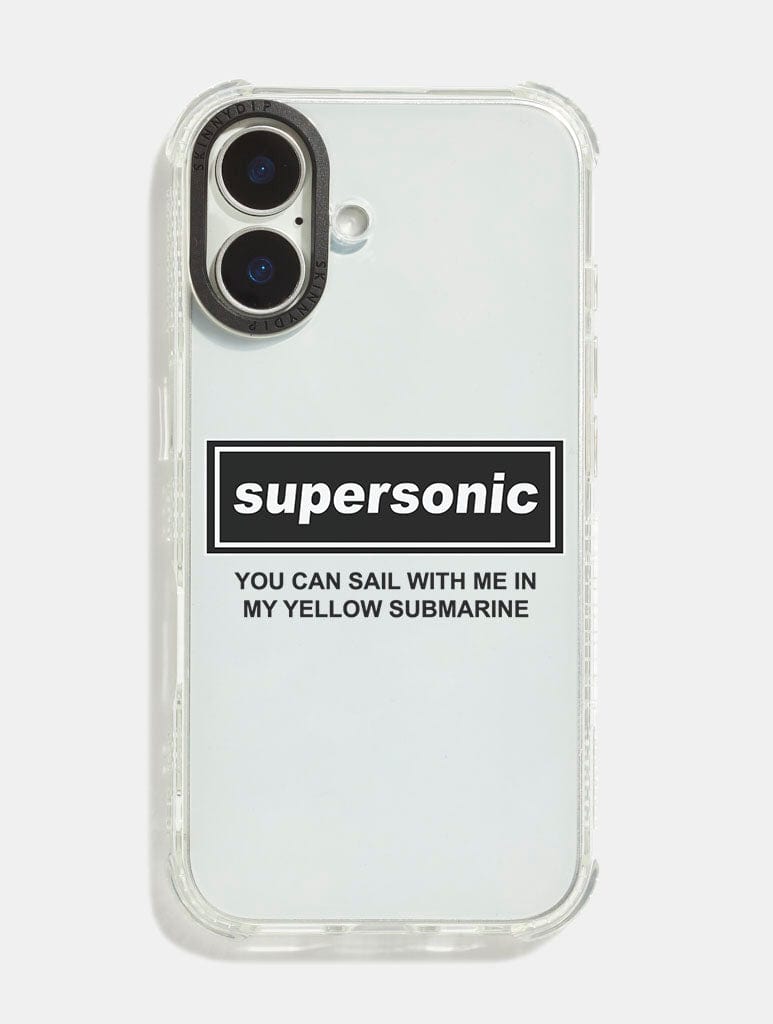 Supersonic Shock iPhone Case Phone Cases Skinnydip London