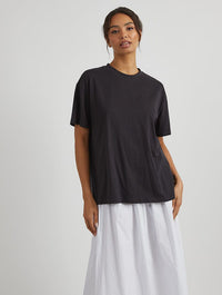 Sushi & Sake T-Shirt in Black Tops & T-Shirts Skinnydip London