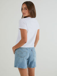 Sweet Cherry Pie Baby T-Shirt In White Tops & T-Shirts Skinnydip London