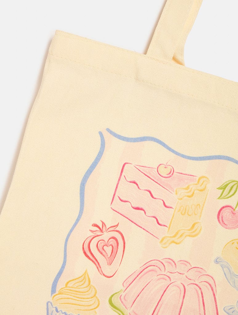 Sweet Treats Tote Bag Printed Tote Bags Skinnydip London