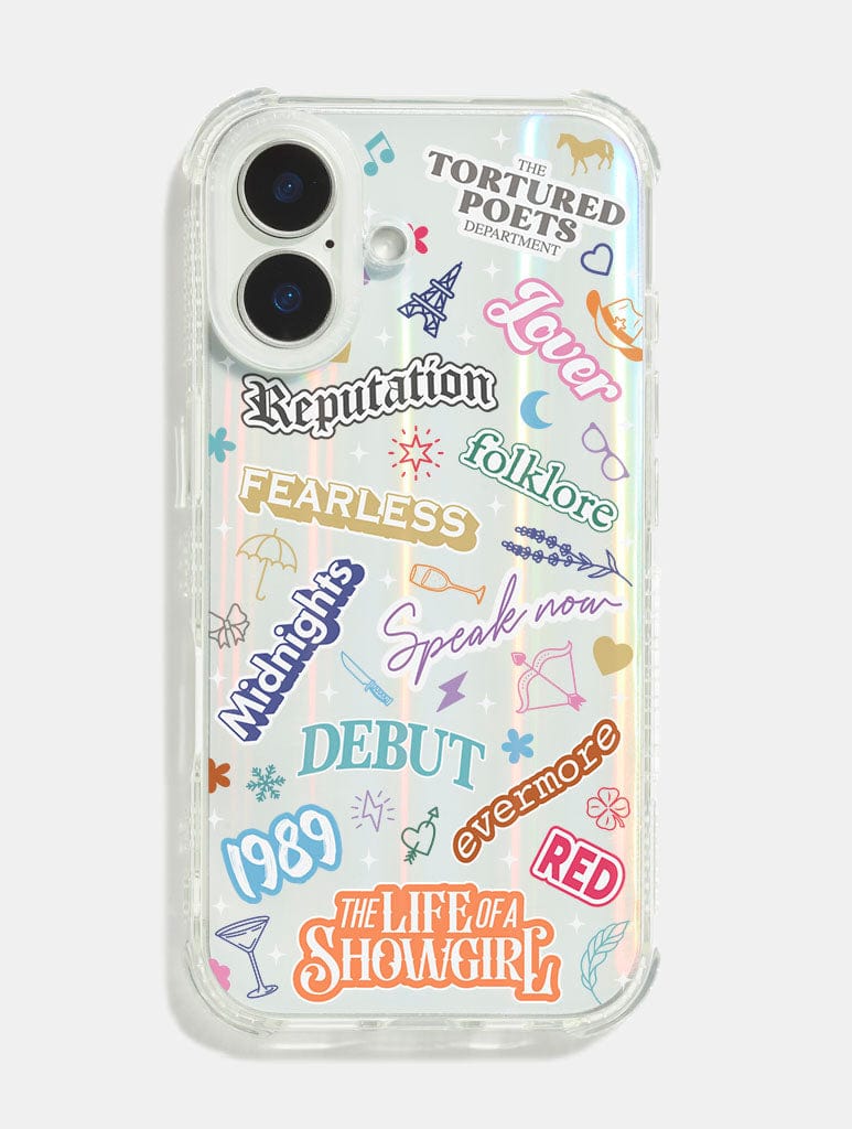 Taylor Albums Shock iPhone Case Phone Cases Skinnydip London