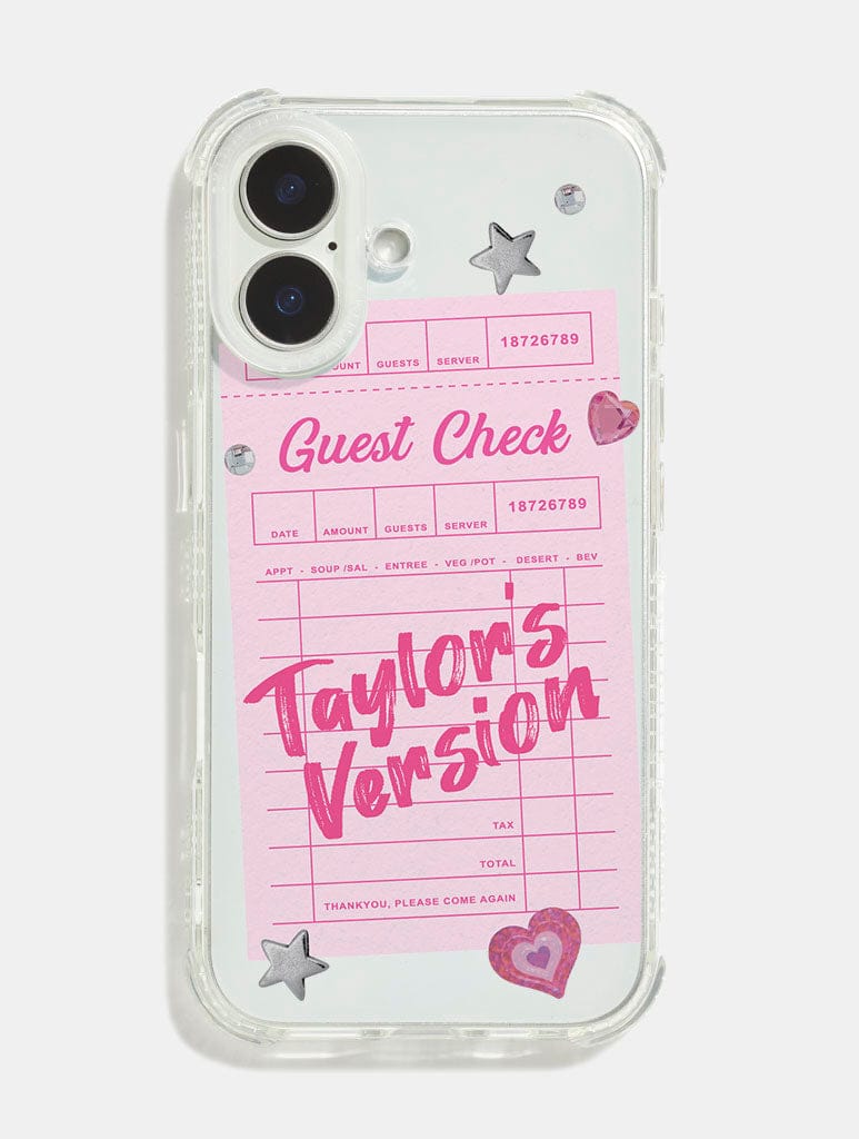 Taylor Guest Check Shock iPhone Case Phone Cases Skinnydip London