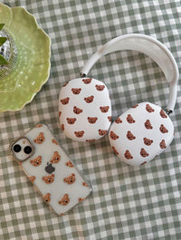 Teddy Bear AirPods Max Case in Matte AirPods Cases Skinnydip London