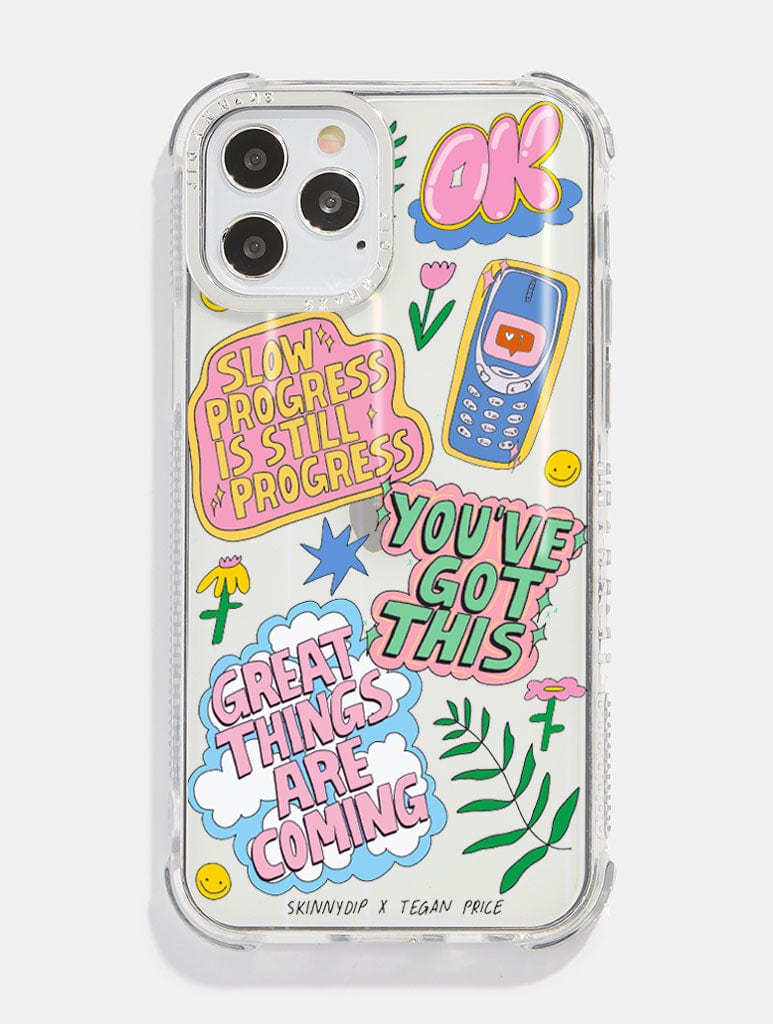 Tegan Price x Skinnydip Affirmation Shock iPhone Case Phone Cases Skinnydip London
