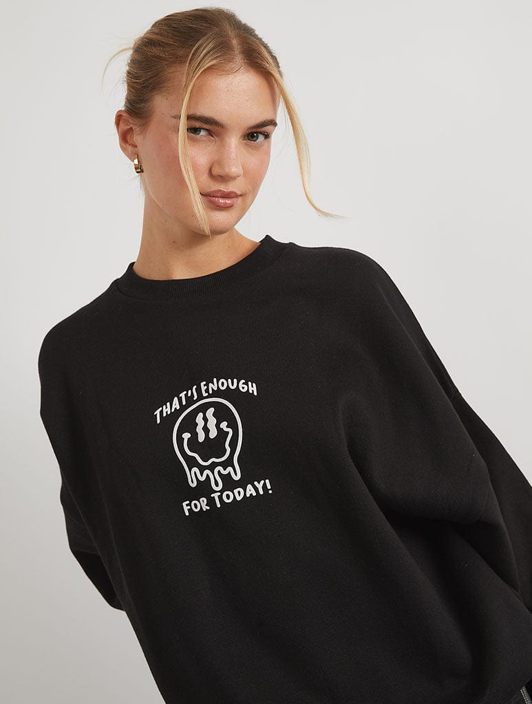 That's Enough For Today Sweatshirt Hoodies & Sweatshirts Skinnydip London