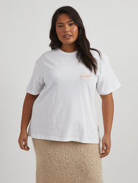 The Breakfast Club T-Shirt in Ecru Tops & T-Shirts Skinnydip London