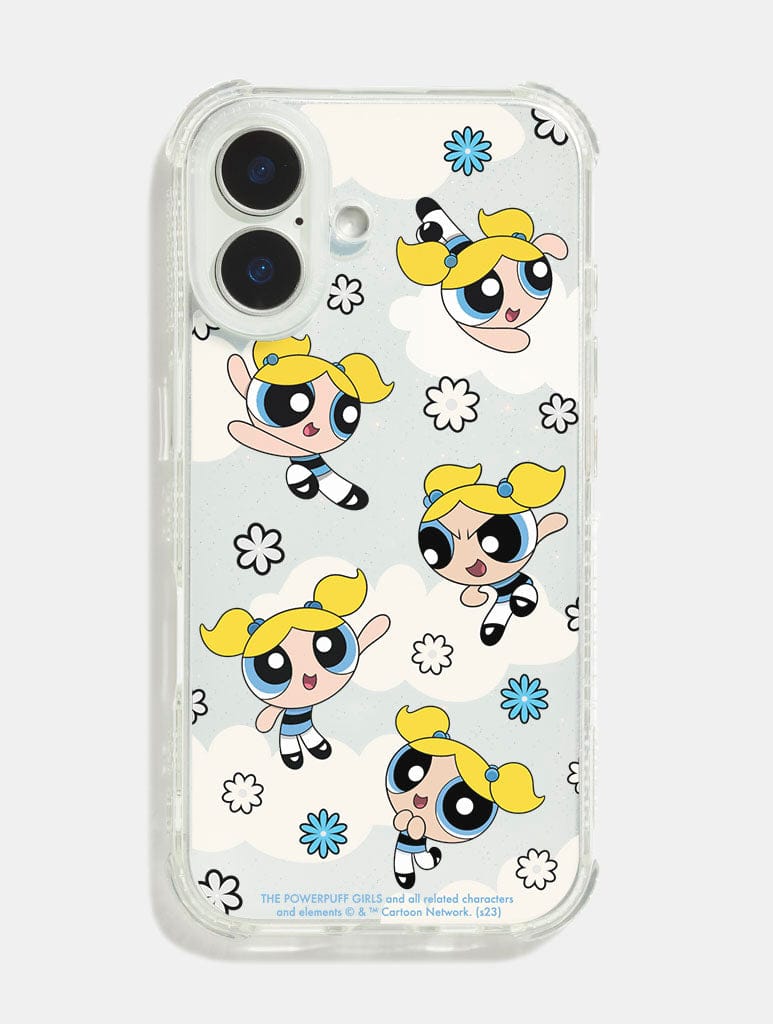 The PowerPuff Girls x Skinnydip Bubbles Repeat Shock iPhone Case Phone Cases Skinnydip London