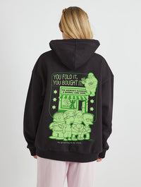 The Simpsons Android Dungeon Hoodie in Black Hoodies & Sweatshirts Skinnydip London