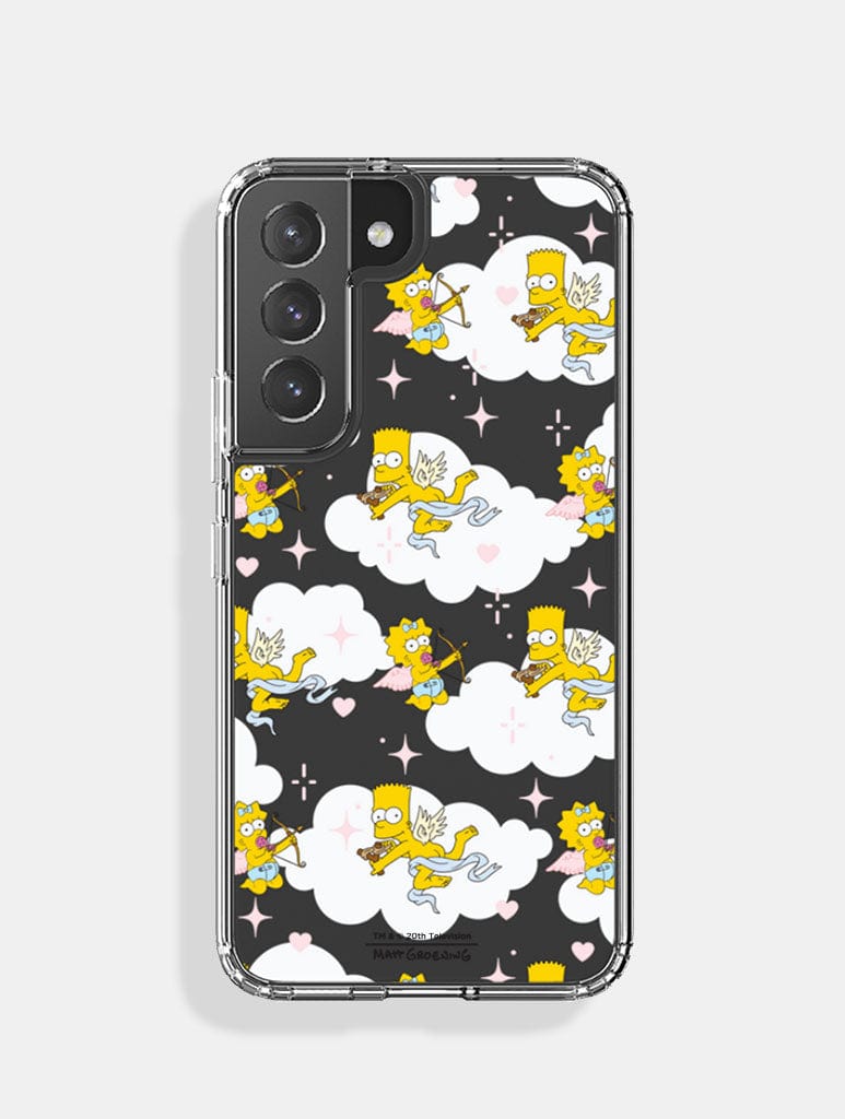 The Simpsons Bart And Maggie Cupid Android Case Phone Case Skinnydip London