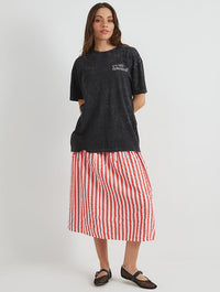 The Simpsons Bart Chalkboard T-Shirt in Black Tops & T-Shirts Skinnydip London