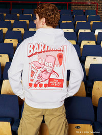 The Simpsons Bartman Hoodie in White Hoodies & Sweatshirts Skinnydip London