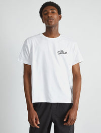 The Simpsons Bumblebee Man T-Shirt in White Tops & T-Shirts Skinnydip London