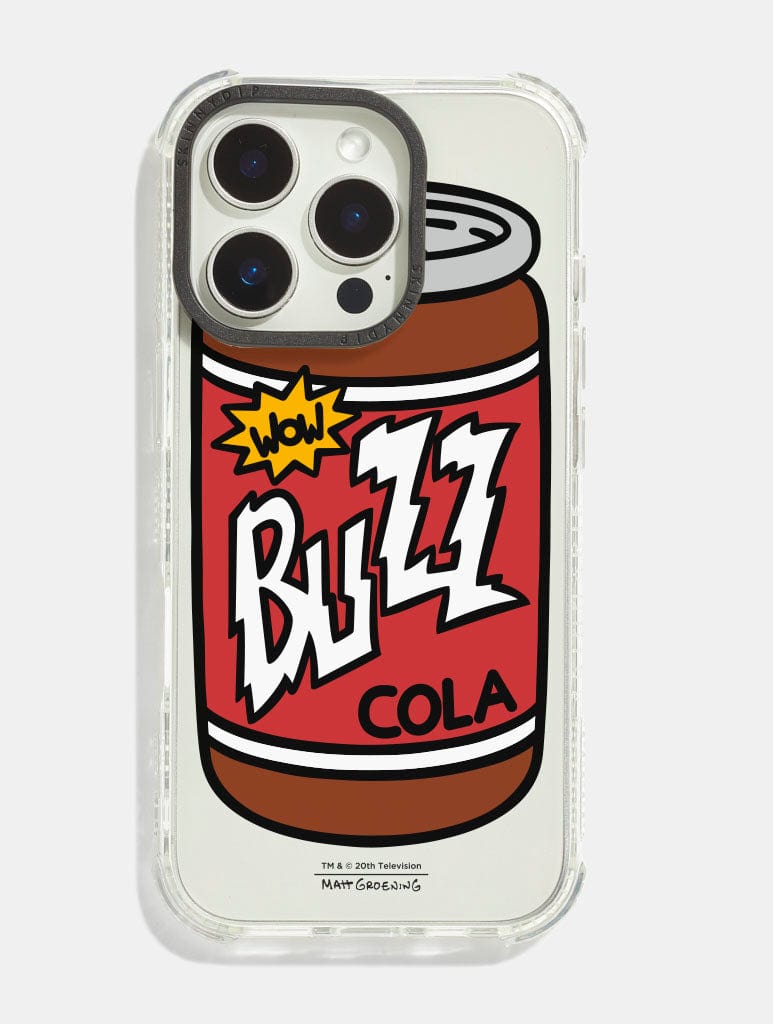 The Simpsons Buzz Cola Shock iPhone Case Phone Cases Skinnydip London