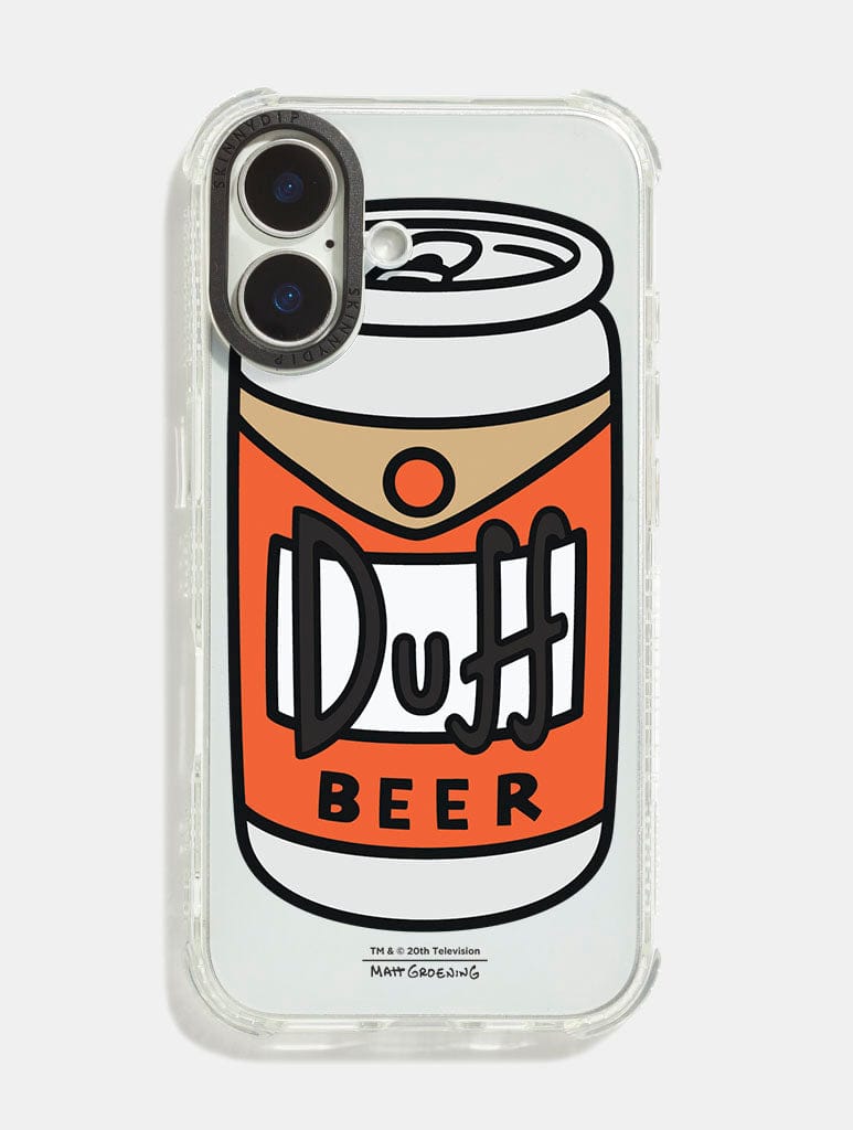 The Simpsons Duff Beer Shock iPhone Case Phone Cases Skinnydip London