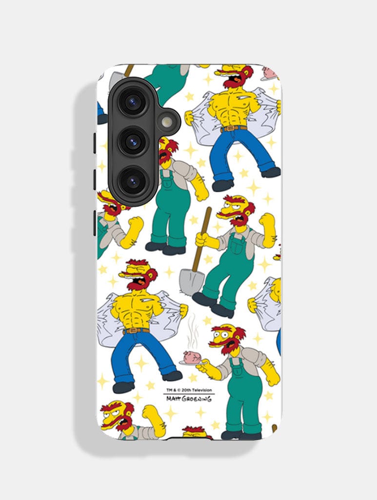 The Simpsons Groundskeeper Willie Ultra Protective Android Case Phone Case Skinnydip London