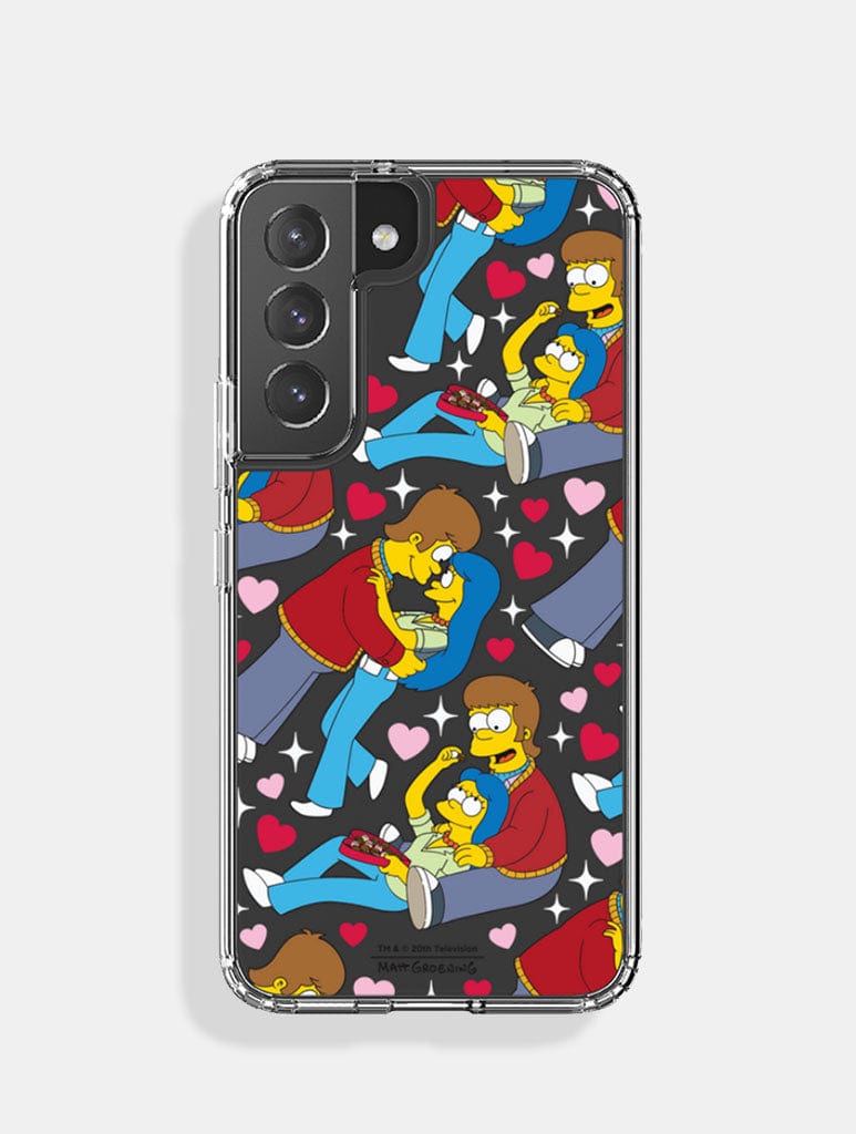 The Simpsons Homer And Marge Android Case Phone Case Skinnydip London
