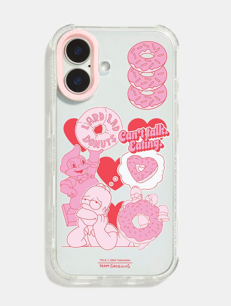The Simpsons Lard Lard Donuts Shock iPhone Case Phone Cases Skinnydip London