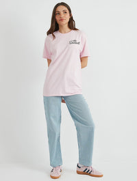 The Simpsons Lisa Is Sad T-Shirt in Pink Tops & T-Shirts Skinnydip London