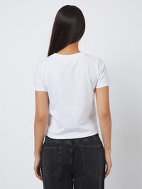 The Simpsons Lisa Nature Baby T-Shirt In White Tops & T-Shirts Skinnydip London