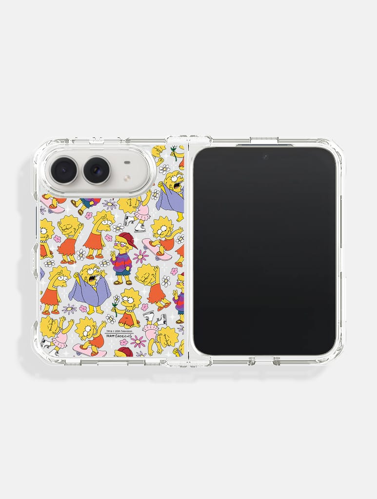 The Simpsons Lisa Shock iPhone Duo Case Phone Cases Skinnydip London