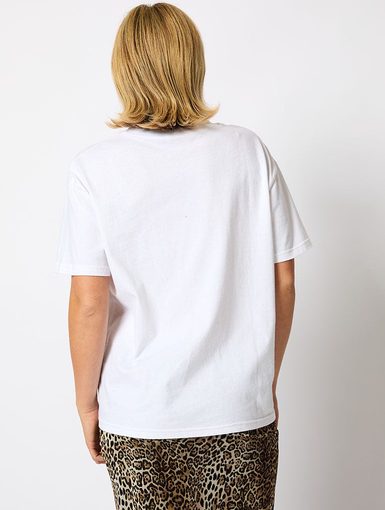 The Simpsons Maggie Cherub T-Shirt In Ecru Tops & T-Shirts Skinnydip London