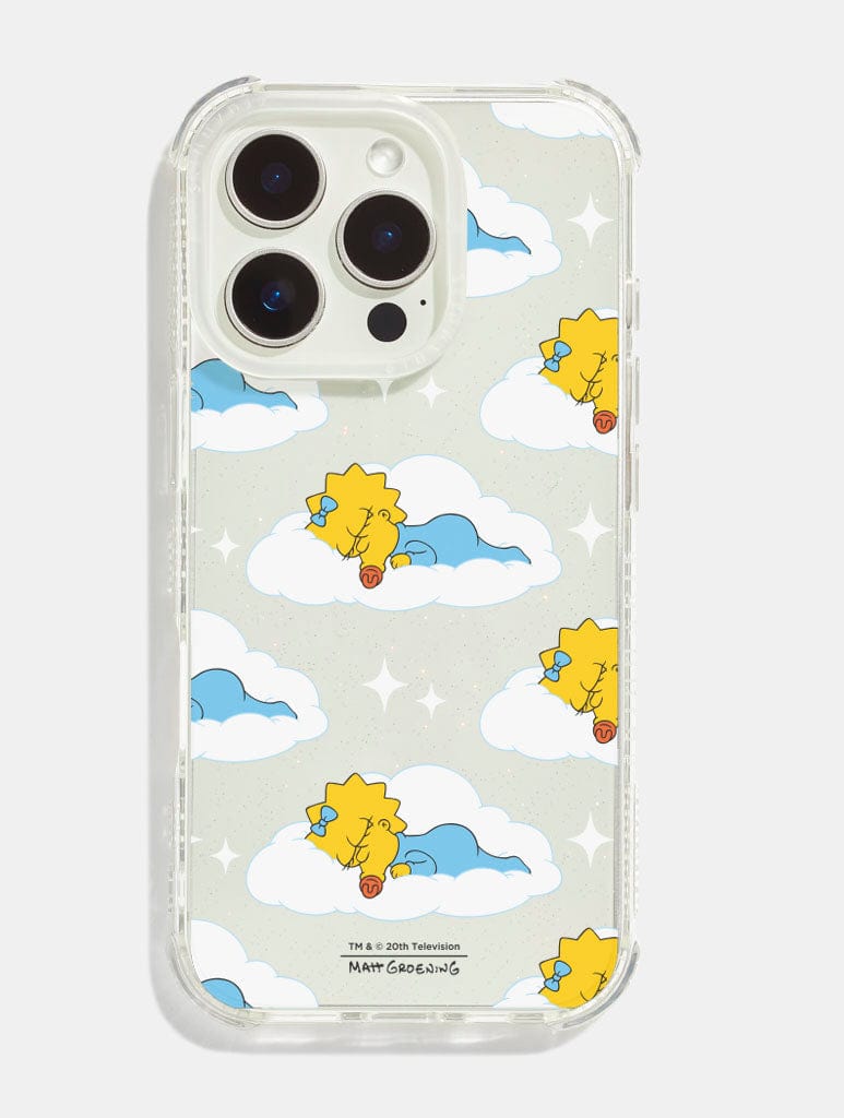 The Simpsons Maggie Naps Shock iPhone Case Phone Cases Skinnydip London