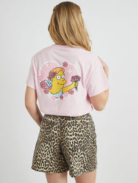 The Simpsons Martin T-Shirt In Pink Tops & T-Shirts Skinnydip London