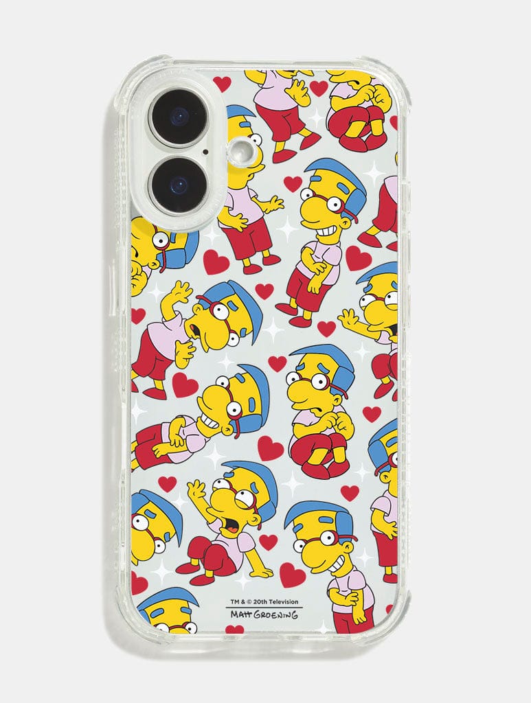 The Simpsons Milhouse Shock iPhone Case Phone Cases Skinnydip London