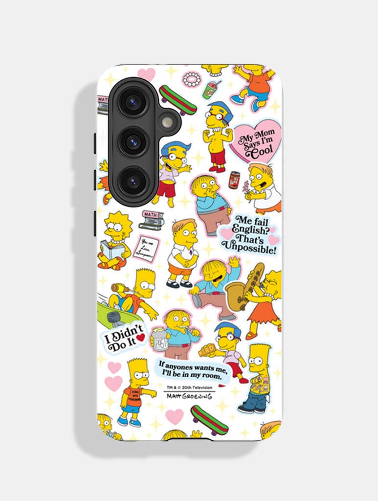 The Simpsons My Mom Says Im Cool Ultra Protective Android Case Phone Case Skinnydip London