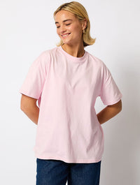 The Simpsons Ned Flanders T-Shirt In Pink Tops & T-Shirts Skinnydip London
