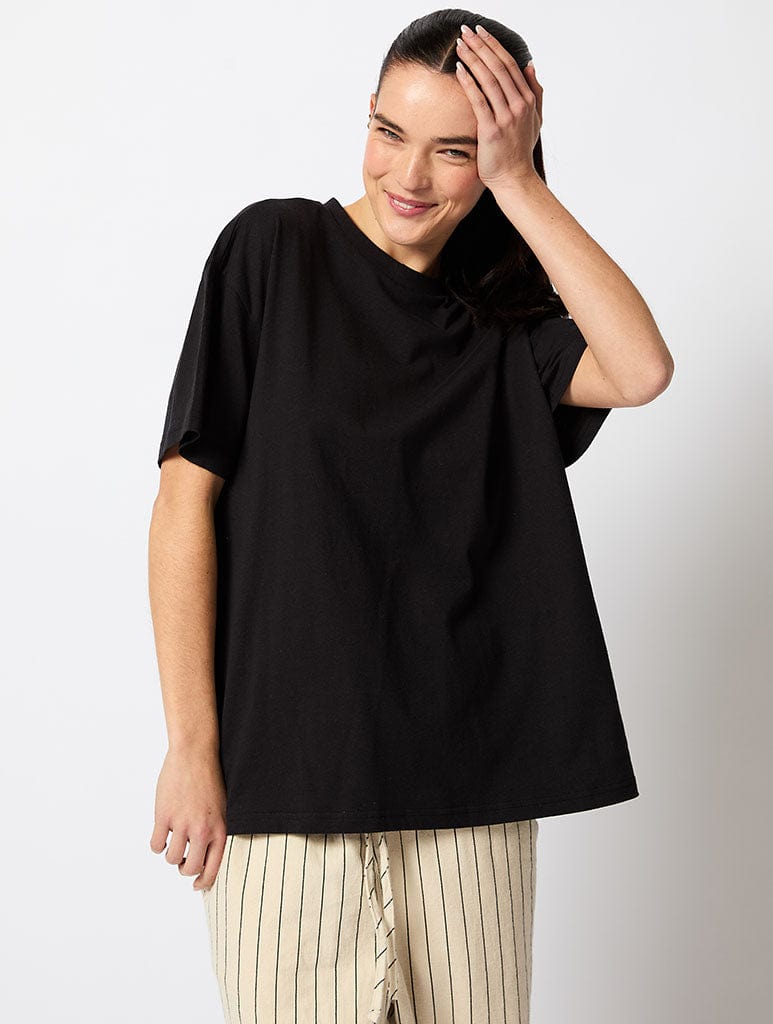 The Simpsons Patty And Selma T-Shirt In Black Tops & T-Shirts Skinnydip London