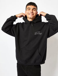 The Simpsons Ralph Wiggum Music Hoodie in Black Hoodies & Sweatshirts Skinnydip London