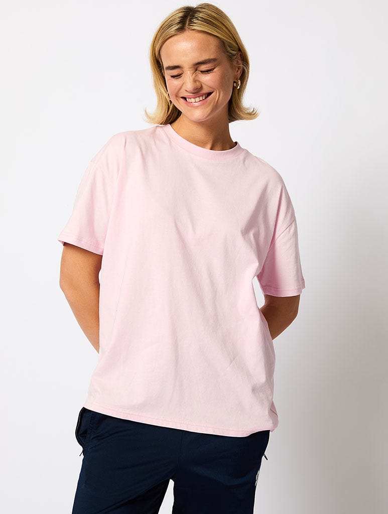 The Simpsons Romantic Homer T-Shirt In Pink Tops & T-Shirts Skinnydip London