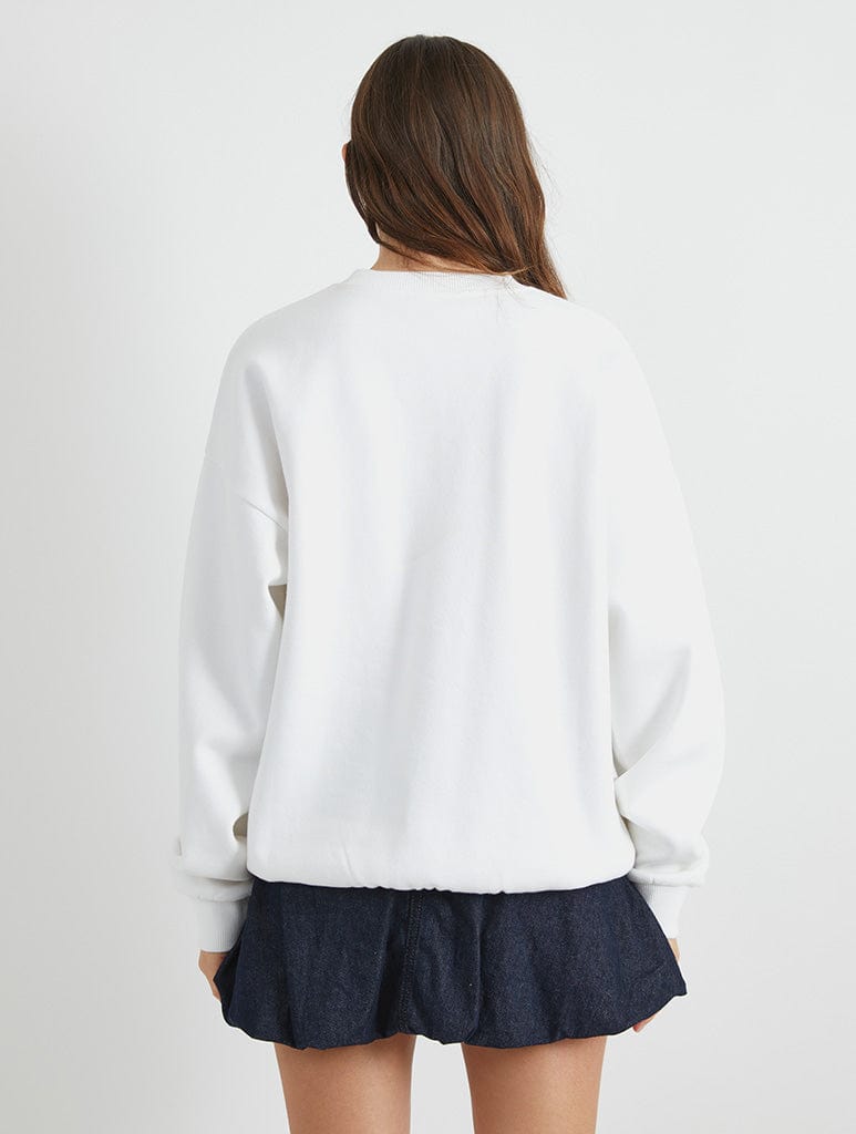 The Simpsons Smiley Egg Still Sweatshirt Hoodies & Sweatshirts Skinnydip London