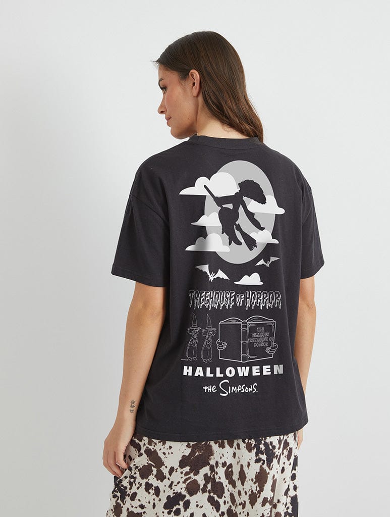 The Simpsons Witches T-Shirt In Black Tops & T-Shirts Skinnydip London