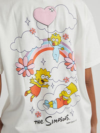 The Simpsons x Skinnydip Bart, Lisa & Maggie Rainbow T-Shirt Tops & T-Shirts Skinnydip London