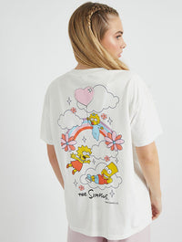 The Simpsons x Skinnydip Bart, Lisa & Maggie Rainbow T-Shirt Tops & T-Shirts Skinnydip London