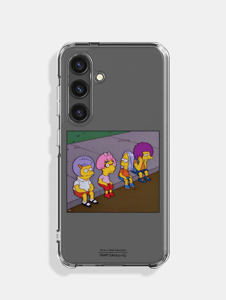 The Simpsons X Skinnydip Bart on the Road Android Case Phone Case Skinnydip London
