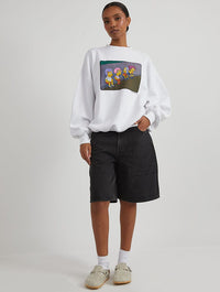 The Simpsons x Skinnydip Bart On The Road Sweatshirt Hoodies & Sweatshirts Skinnydip London