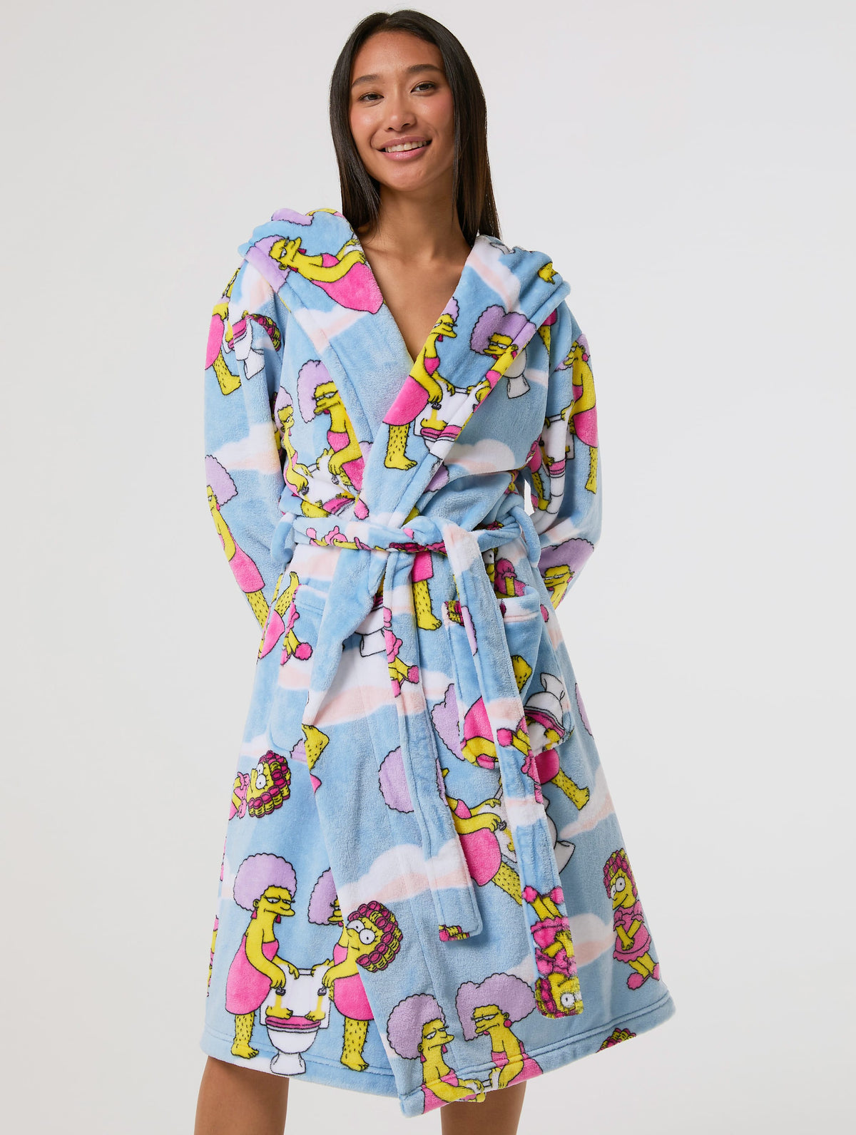 The Simpsons x Skinnydip Cloud Dressing Gown Lingerie & Nightwear Skinnydip London