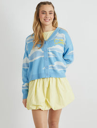 The Simpsons x Skinnydip Cloud Knitted Cardigan Jumpers & Cardigans Skinnydip London