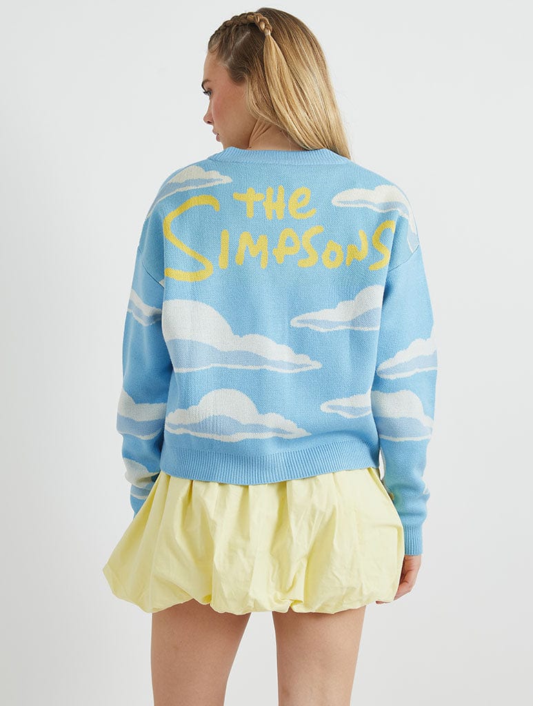 The Simpsons x Skinnydip Cloud Knitted Cardigan Jumpers & Cardigans Skinnydip London