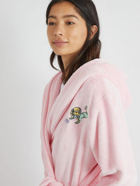 The Simpsons x Skinnydip Dressing Gown in Pink Lingerie & Nightwear Skinnydip London