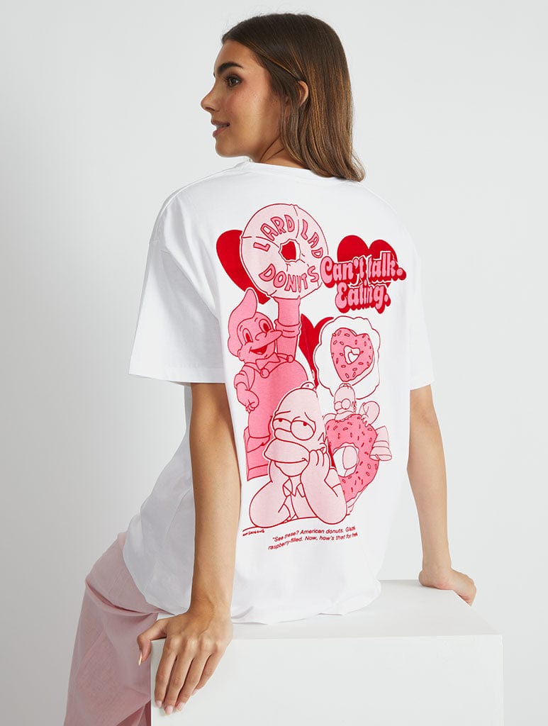 The Simpsons x Skinnydip Homer Donuts T-Shirt Tops & T-Shirts Skinnydip London