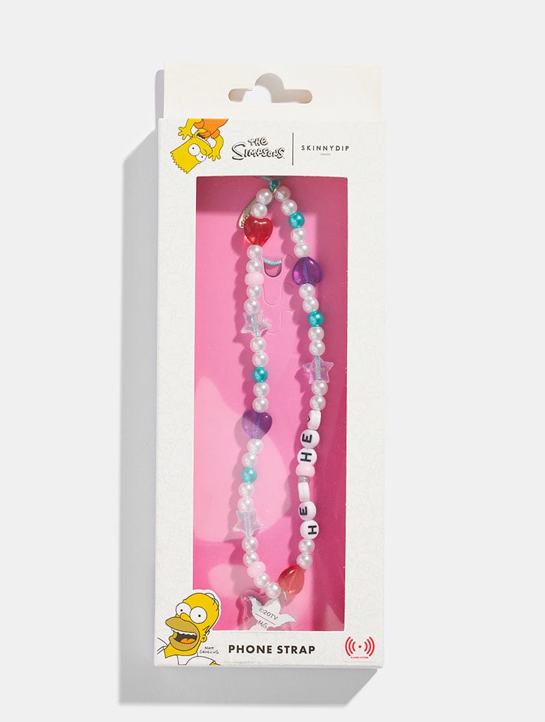 The Simpsons x Skinnydip Krusty Beaded Strap Phone Grips Skinnydip London
