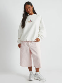 The Simpsons x Skinnydip Krusty Burger Sweatshirt Hoodies & Sweatshirts Skinnydip London