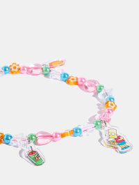 The Simpsons x Skinnydip Kwik-E-Mart Beaded Strap Phone Grips Skinnydip London