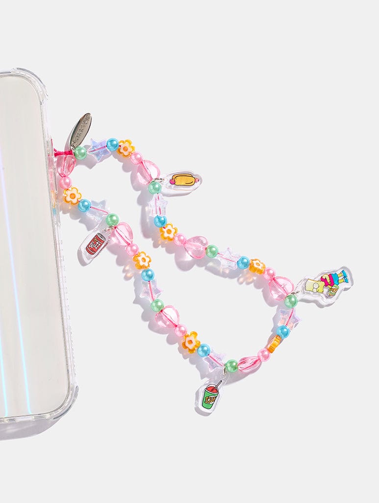 The Simpsons x Skinnydip Kwik-E-Mart Beaded Strap Phone Grips Skinnydip London