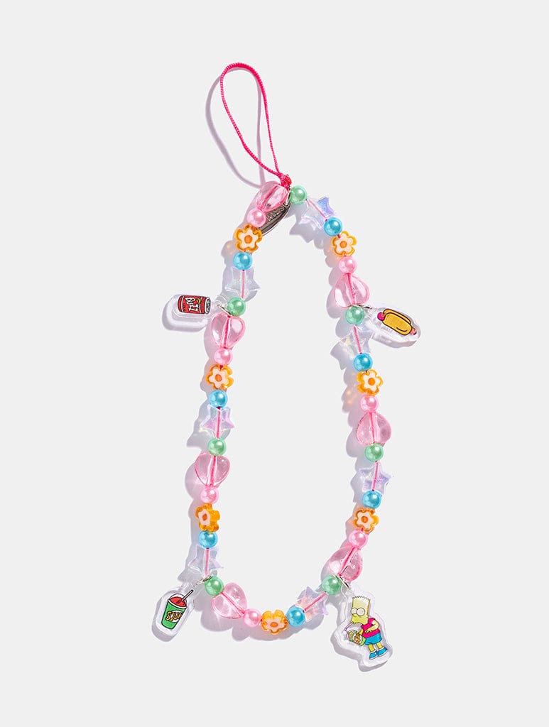 The Simpsons x Skinnydip Kwik-E-Mart Beaded Strap Phone Grips Skinnydip London